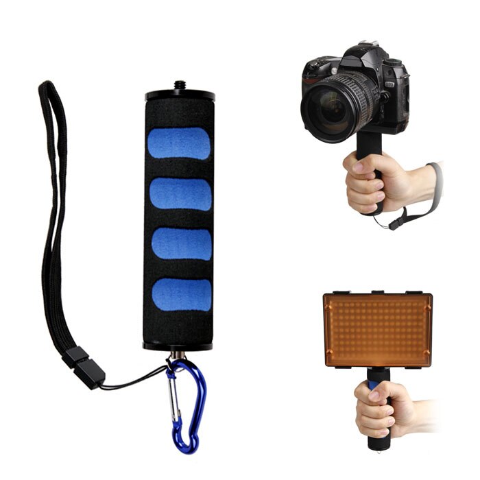 Camera Flash LED Video Licht Accessoires Hand Bracket Houder Grip 1/4 Schroef Mount voor Yongnuo Godox Viltrox Aputure WanSen Licht
