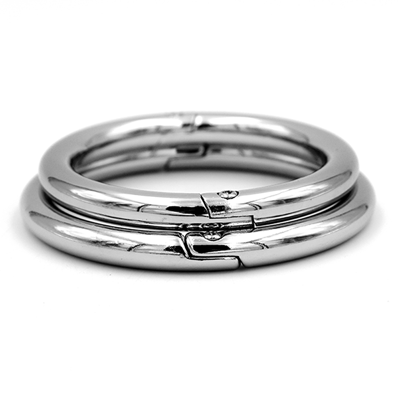 Anneau nasal de Traction pour bétail, 1 pièce, grand cercle en acier inoxydable, pour bétail, taureau, bœuf, vache, fermoir de Traction