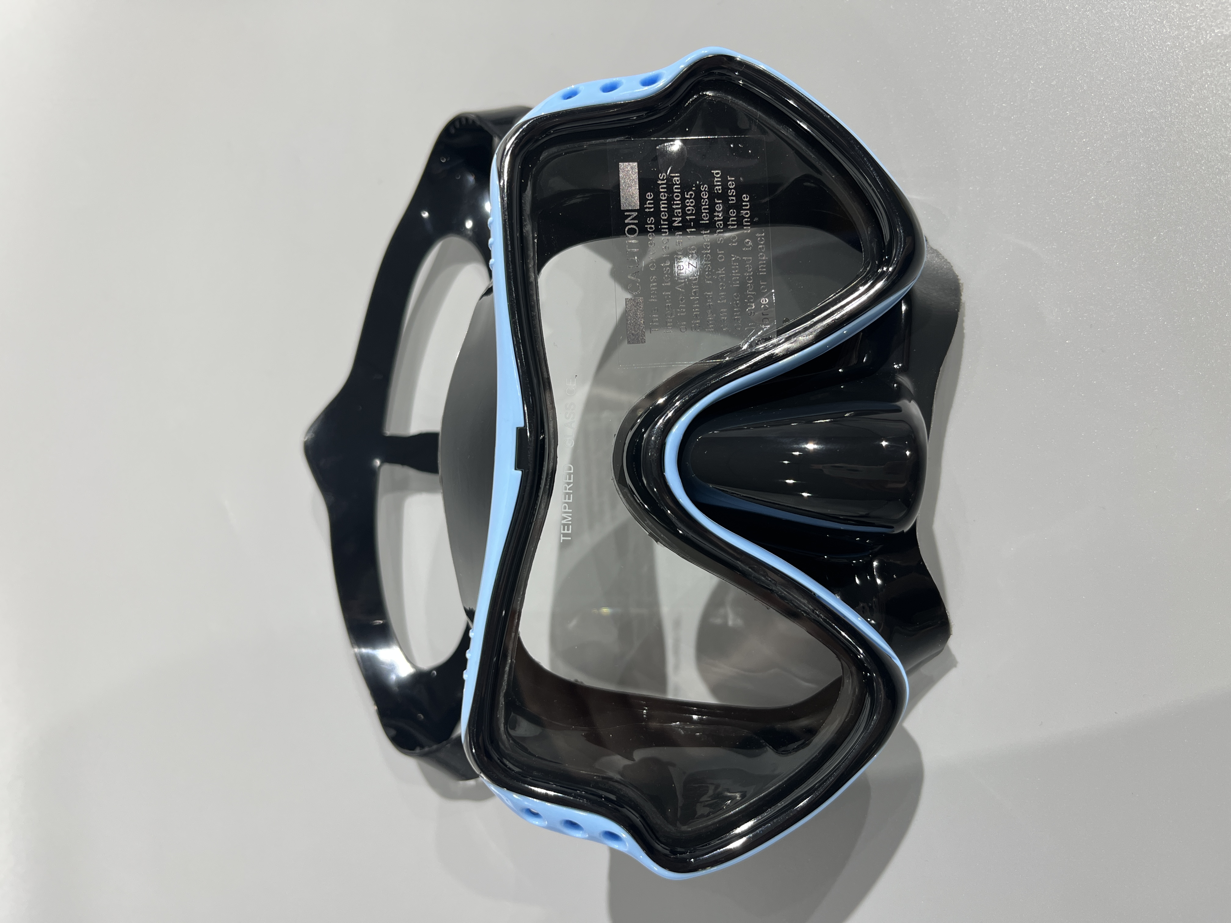 Equipo de silicona de , máscara de buceo, equipo de snorkel para adultos, gafas de natación impermeables UV para hombres y mujeres: Morado