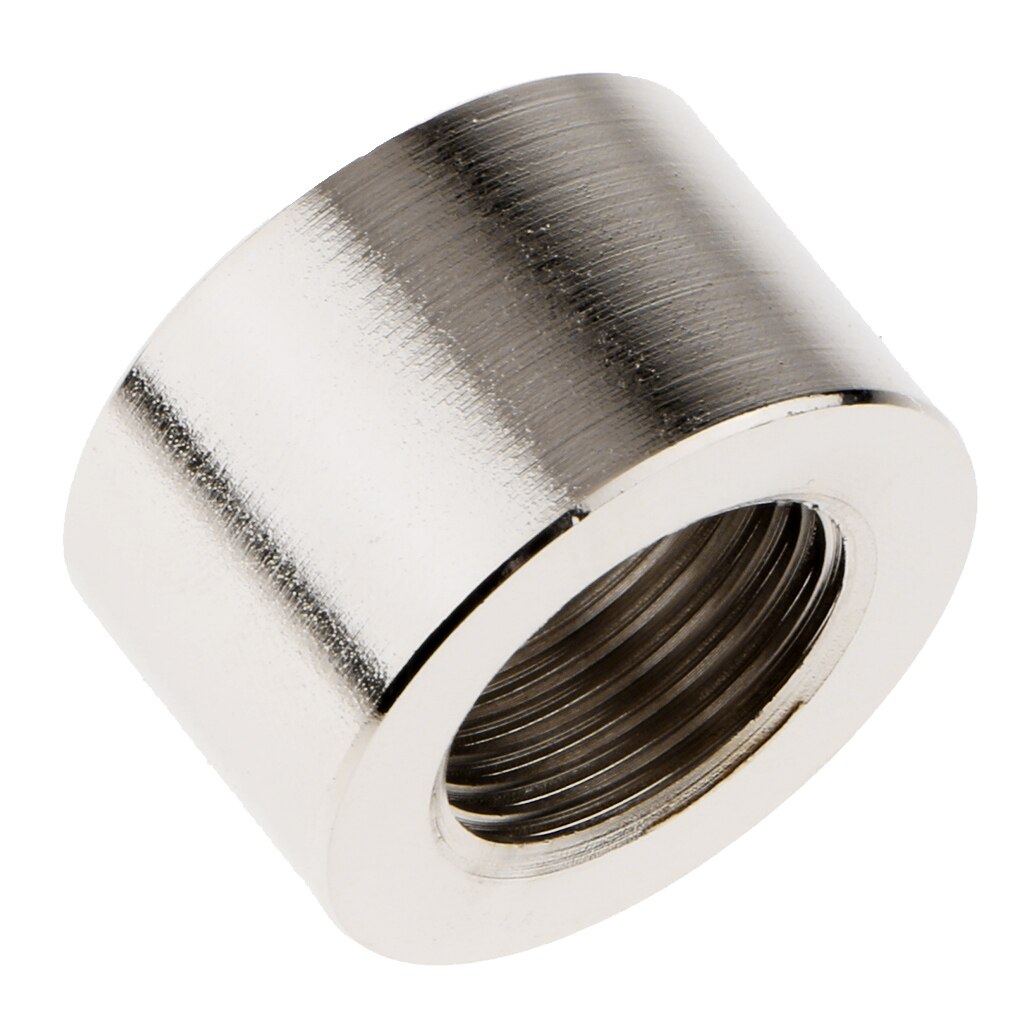 Stainless Steal Threaded Nut O2 Sensor Exhaust Pipe/Screw/Cover Silver