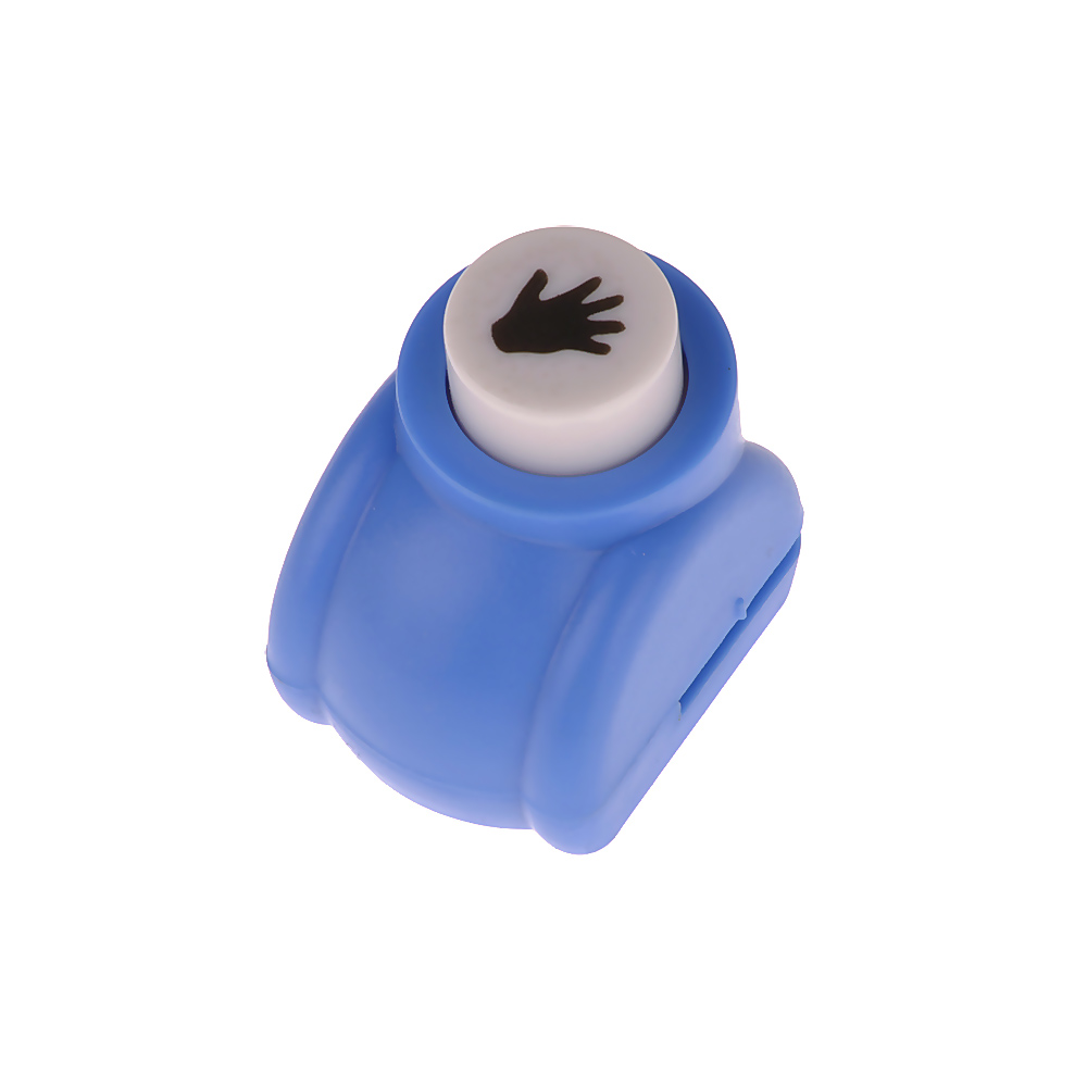 Mini DIY Stationery Kid Xmas Hand Press Album Paper Craft Punch Embosser Tree: Palm