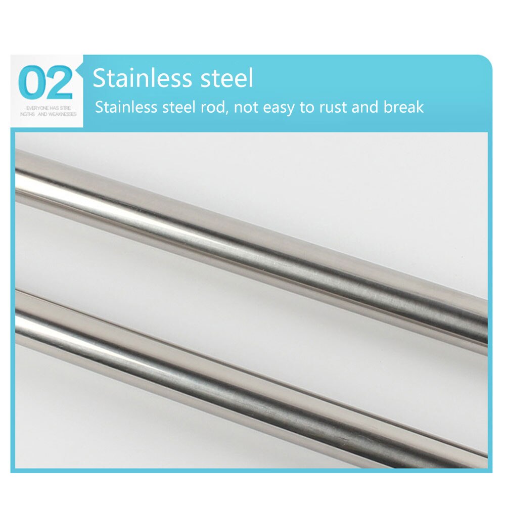 Stainless Steel Mop Rod Weeds Snatcher Garden Detachable Thread Interface Brush Cutter Accessories Broom Lawn Mower Handle Home