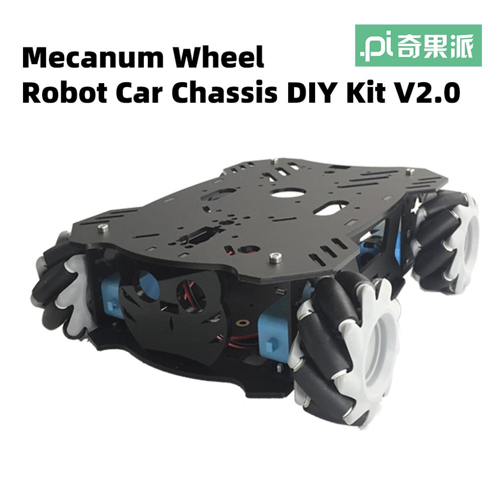 Mecanum Wiel Robot Auto Chassis Diy Kit V2.0