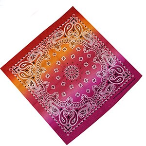 55 x 55cm fazzoletti colorati sfumati in cotone, foulard da donna quadrati, foulard cravatta-tintura con motivo paisley, fazzoletti da collo da donna 1pc: 7