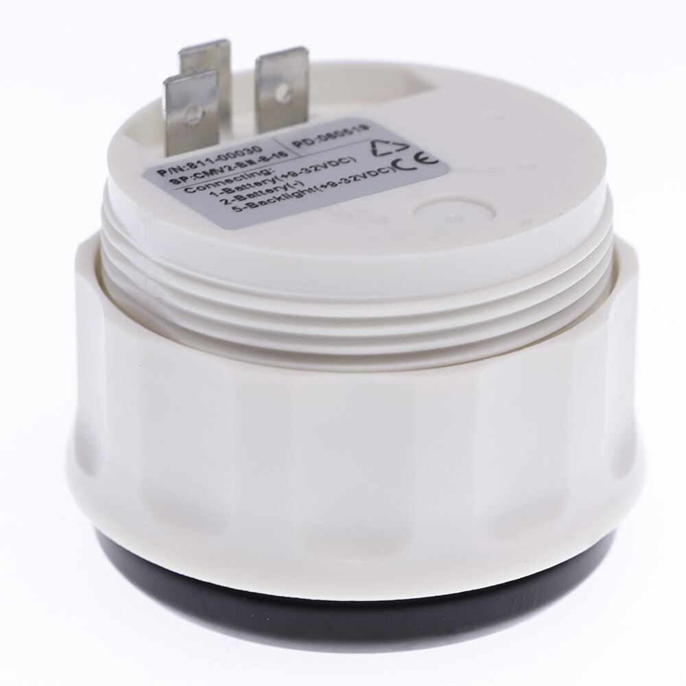 52mm Stainless Steel Boat Marine Voltmeter 8~16 V Indicating Range Volt Meter Gauge fit for Motorcycle Car Boat