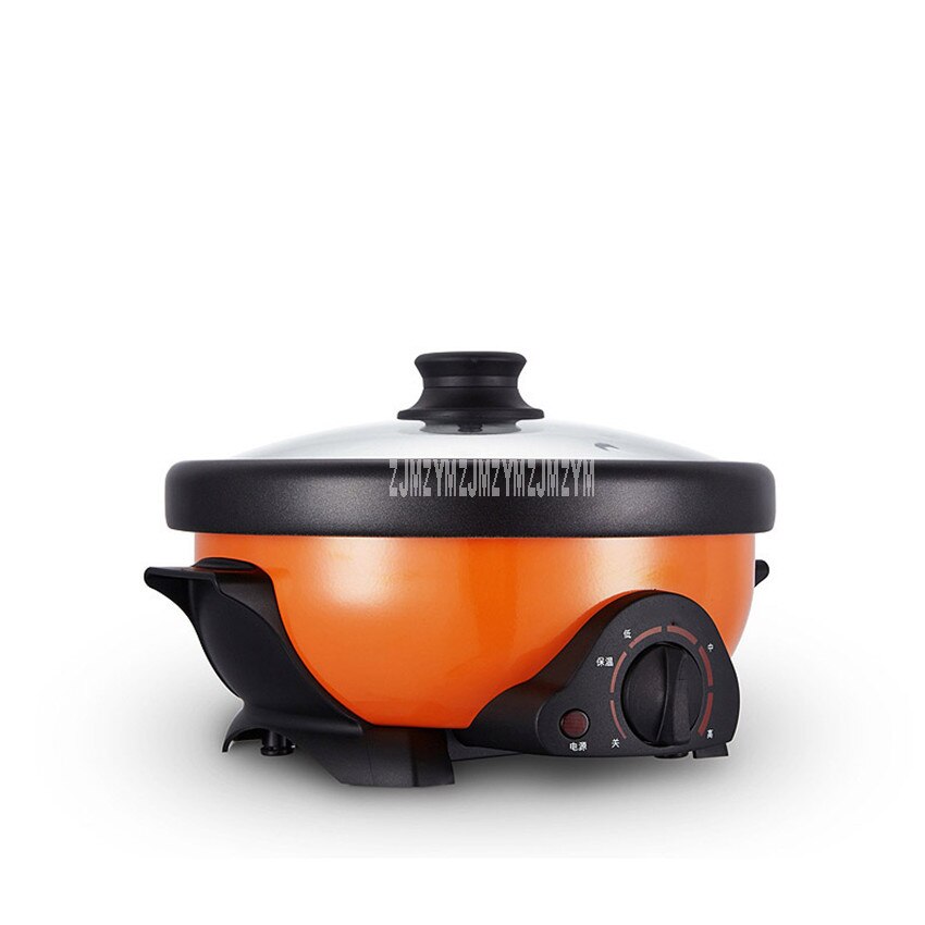 2.5L Electric Pot Multi Cooker Household Pot Separatable Non-stick Coating Electric Cooking Machine Stewing Hotpot Cooker