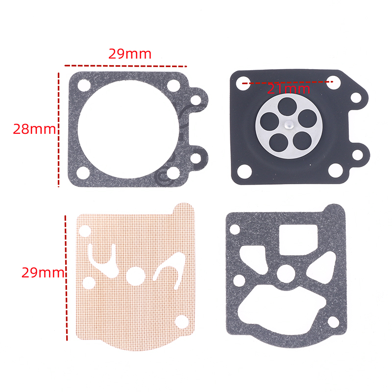 Kit de reparação do carburador Walbro, Kit de reparação da motosserra, 3800, 4500, 5200, 5800