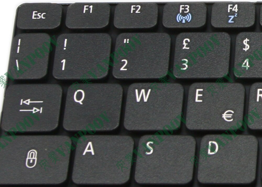 Clavier AZERTY Original Acer Pour Aspire One - Référence PK130D34A14, Neuf, Remplacement