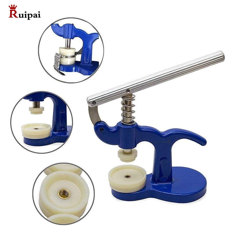 RUIPAI 406pc Watch Repair Tool Kit Watch Tools Including Watch Press Spring Bars Battery Replacement