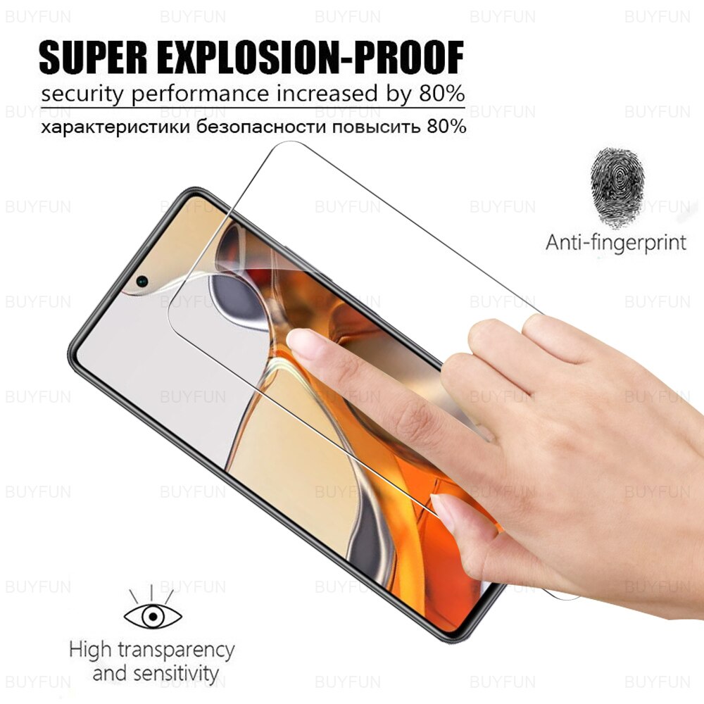 6in1 Gehard Glas Case Voor Xiaomi 11T Pro 11 Lite 11i Camera Lens Beschermende Film Voor Xiomi 10T pro 10 10T Lite Screen Glas