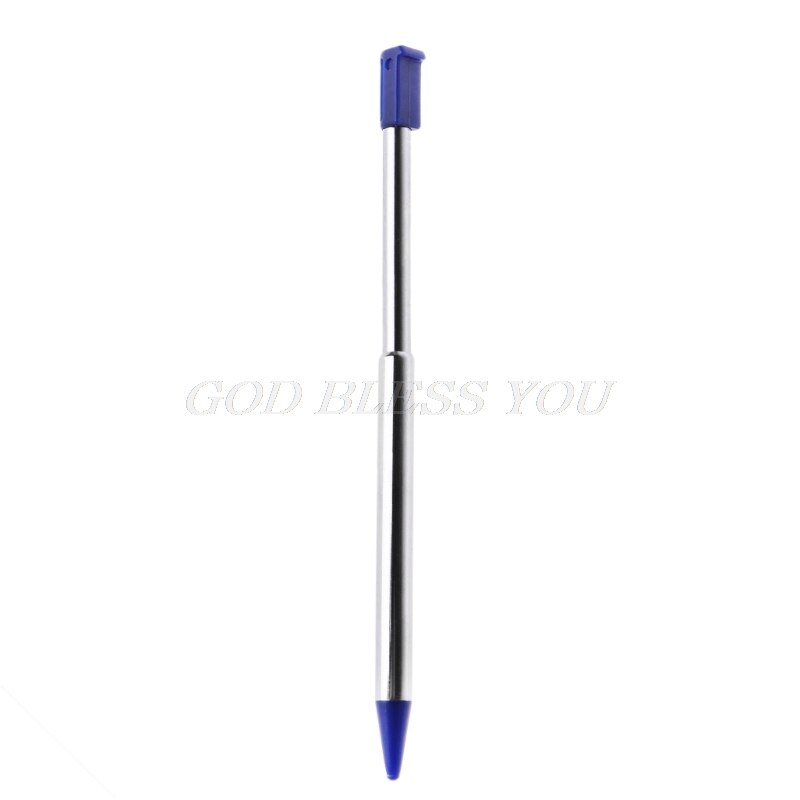 Bolígrafos cortos de estilo ajustable para Nintendo 3DS DS, lápiz táctil extensible,