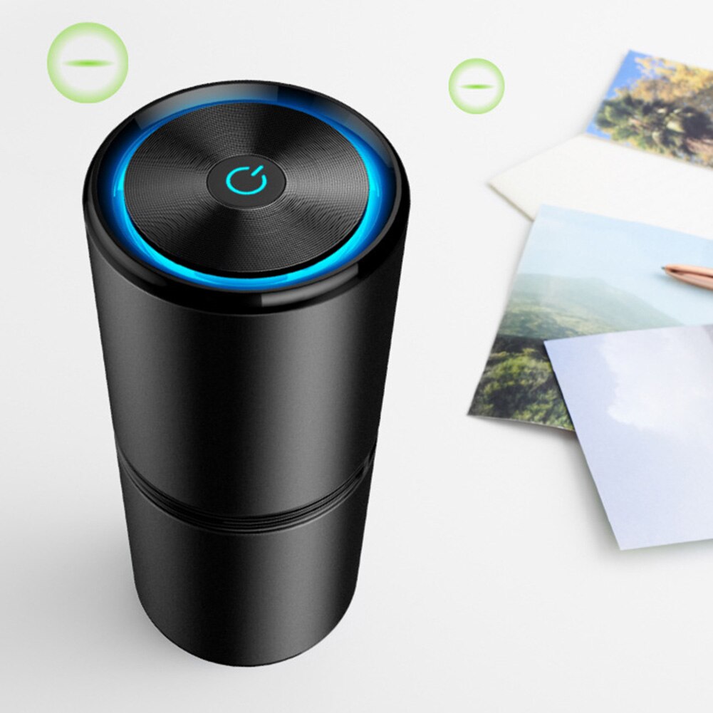 Air Purifier Small Air Cleaner USB Charging Low Noise Portable Remove Dust for Home Car Car Styling