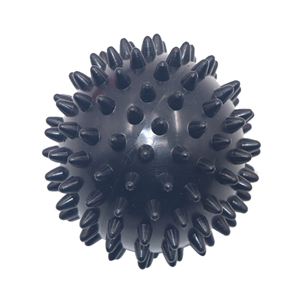 2 stk pvc massasje ball 7.5cm spike ball acupoint grip ball point nail fascia yoga ball fitness ball hedgehog ball