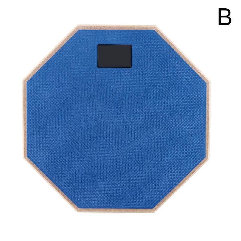 Rubber Wooden Dumb Drum Practice Training Drum Pad with Stand for Jazz Drums Exercise Snare Basic Skill Practice Pad: dumb drum B