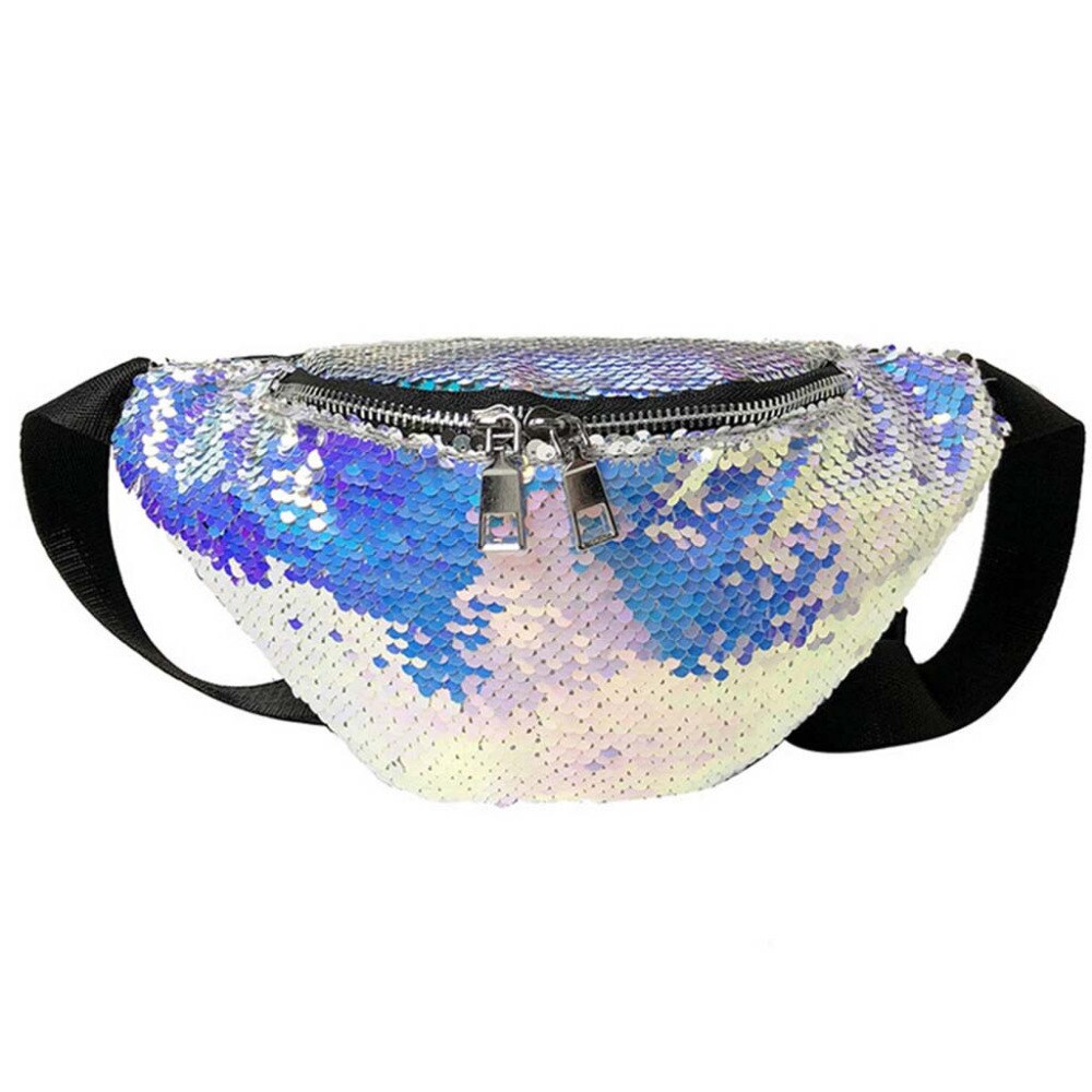 Mode dames tas toevallige trend zakken pailletten Messenger bag multifunctionele borst zak wilde schoudertas Y516