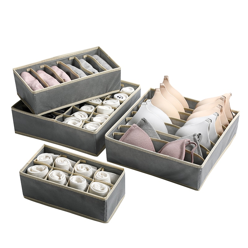 Thuis bh opbergdoos sokken doos bakken ondergoed organizer box opberg organizer stofhoes opbergzak