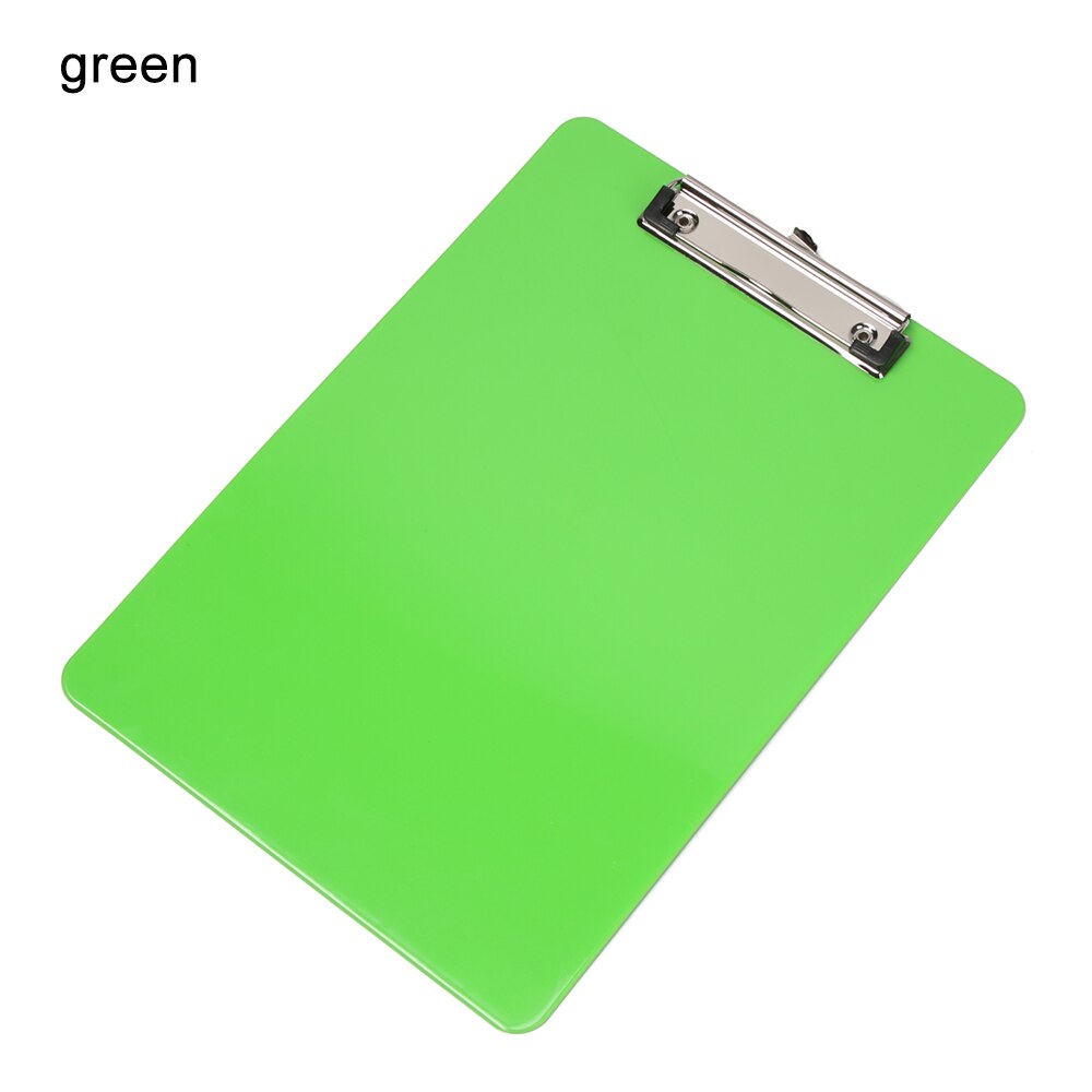 Plastic Writing board clamp A4 pad plate clip hanging board clip Storage files Clip Folder Board office stationery