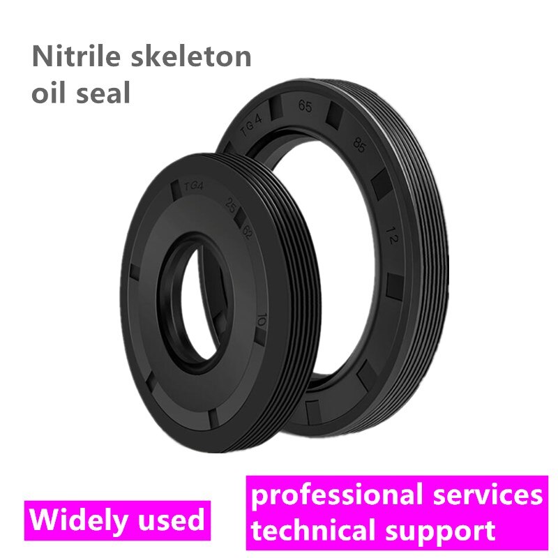 Nbr Keerring Siliconen Pakking Voor Pakkingen 17*27*7/8/10*28*7*30/5/7/8/10 Nitril Overdekte Dubbele Lip Met Rubber Pakkingen