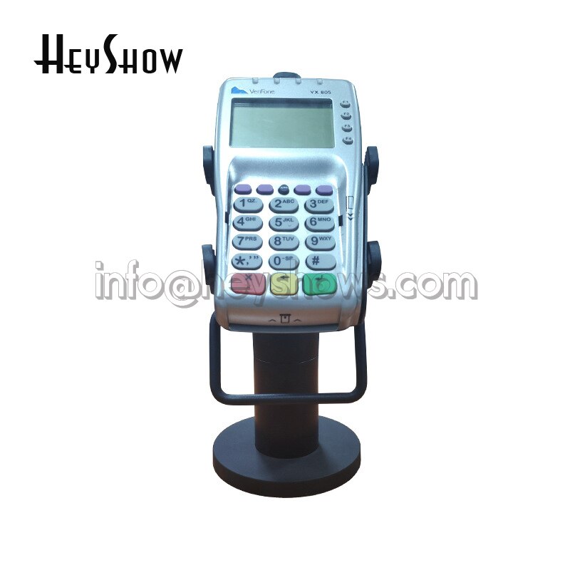 Adjustable POS Machine Holder 360 Degree Rotate Cashier Credit Card Machine Bracket Flexible Security POS Machine Stand