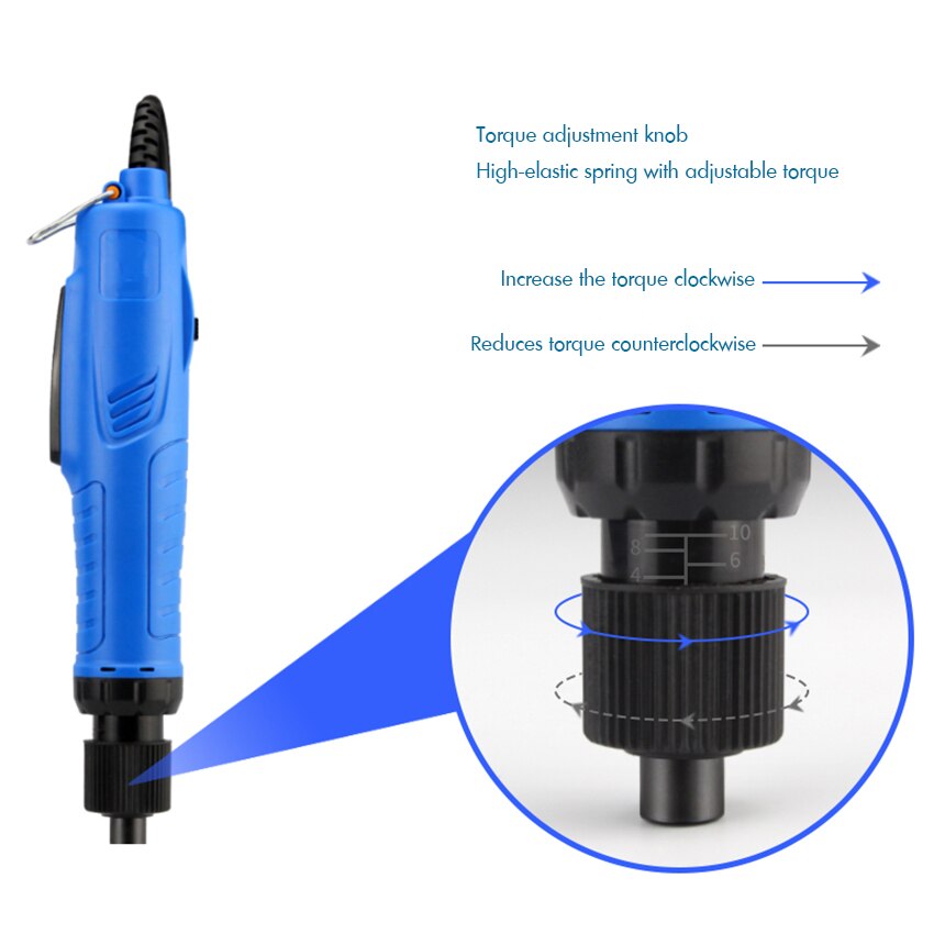 DC18V-36V Power Screwdrivers, Adjustable Torque Electric Screwdriver with Bits, Magnetizer, Component Box for Phone Home Repair