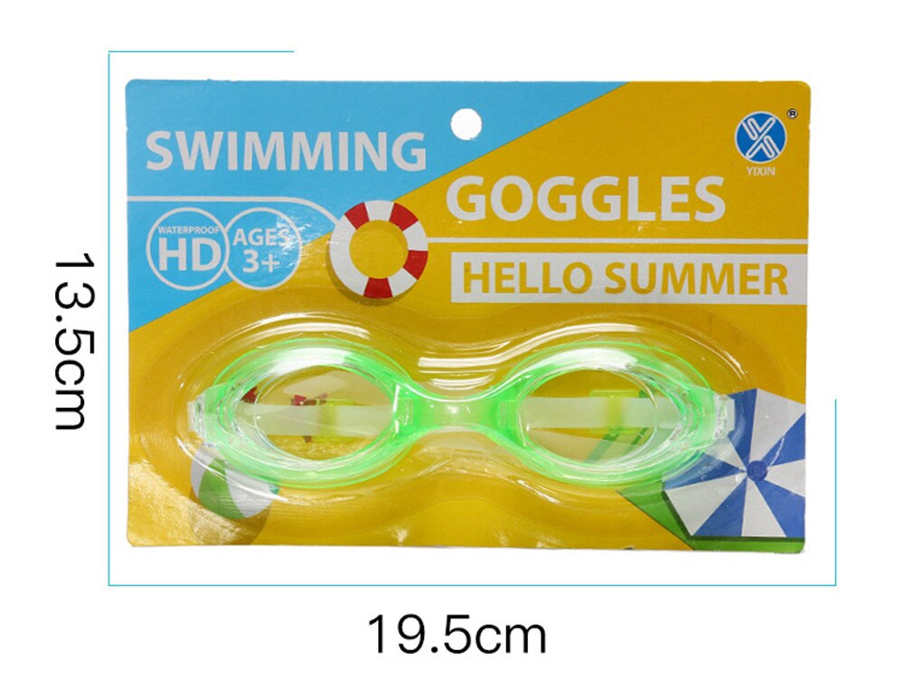 Svømmebriller til børn søde dyr honning anti tåge svømning briller børn dykning surfbriller dreng pige reducere blænding briller