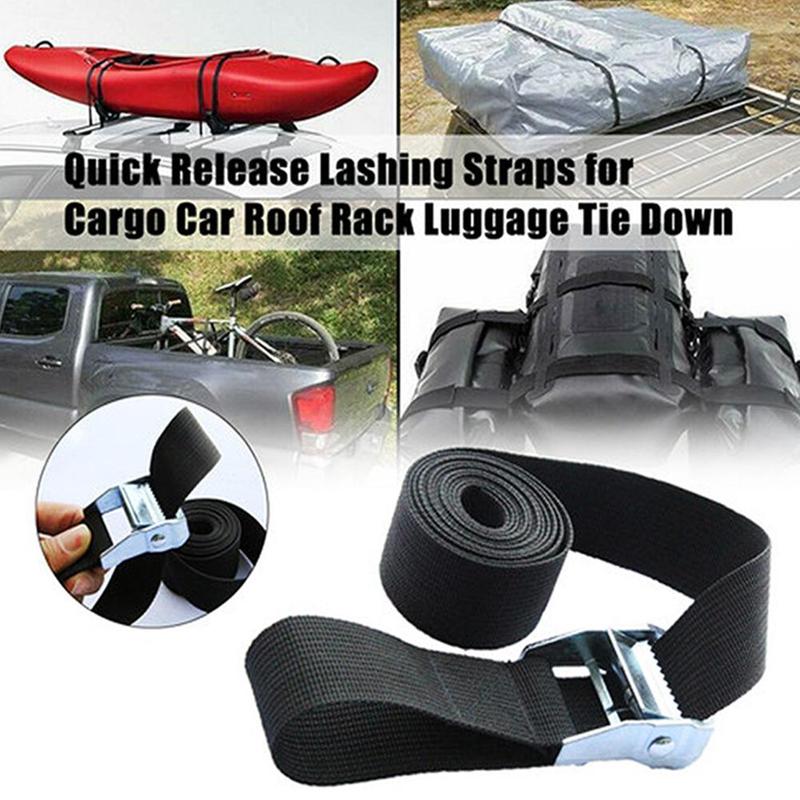 LASHING STRAPS CARGO LUGGAGE TIE DOWN CAM BUCKLE R... – Grandado
