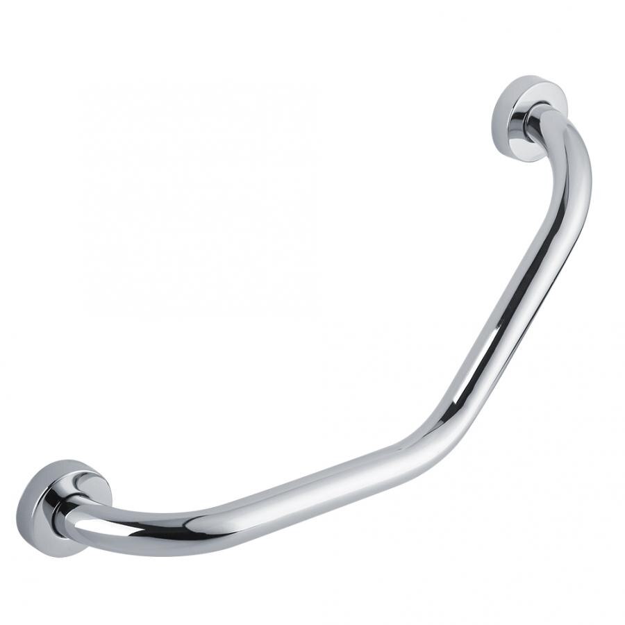 Stainless Steel Bathtub Arm Safety Handle Bath Shower Grab Tub Bar Anti-slip Grip For