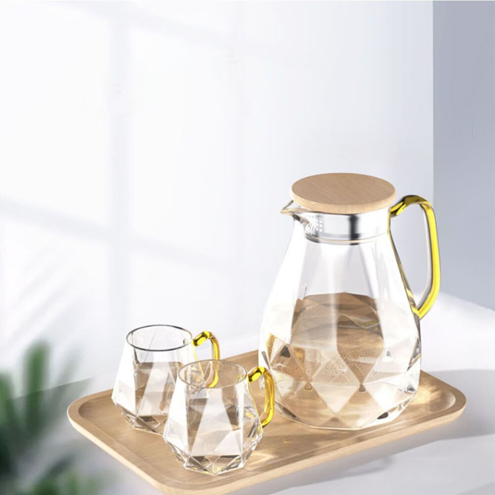 Glass Pitcher Household Office Glass Pitcher Premium Water Glass Pitcher