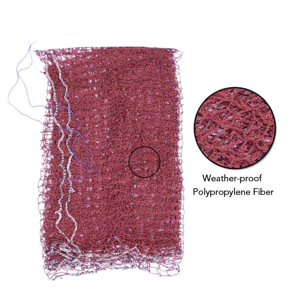 20.3 X 2.5FT Badminton Net Portable Lightweight Training Net for Badminton Volleyball Tennis