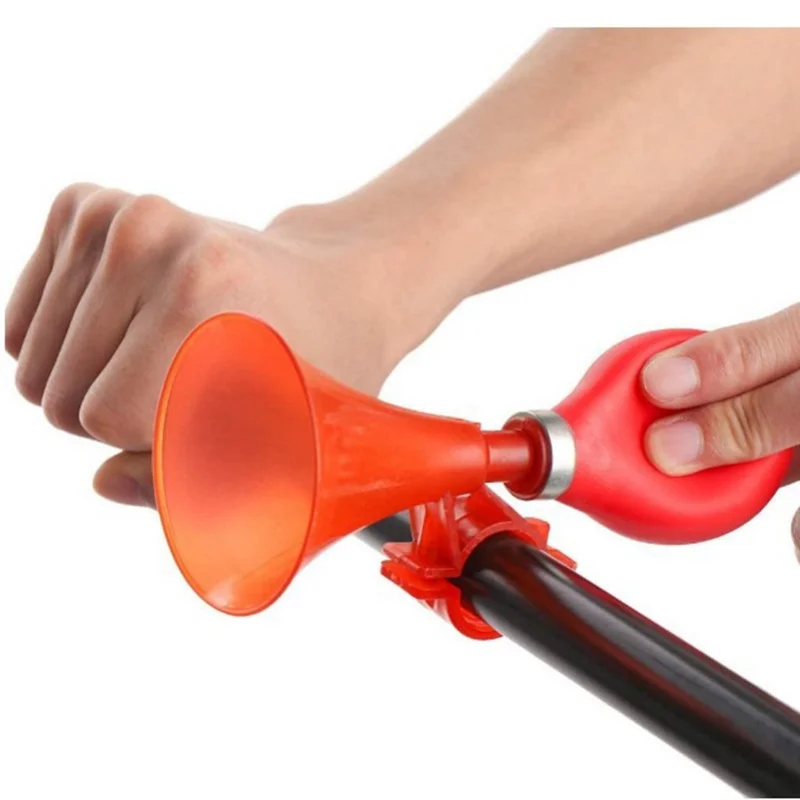 Kinderen Fiets Luchthoorn 1Pc Kleurrijke Fietsen Ring Alarm Voor Kid Jongen Meisje Plastic Stuur Bel Scooter Fiets Accessoires tool