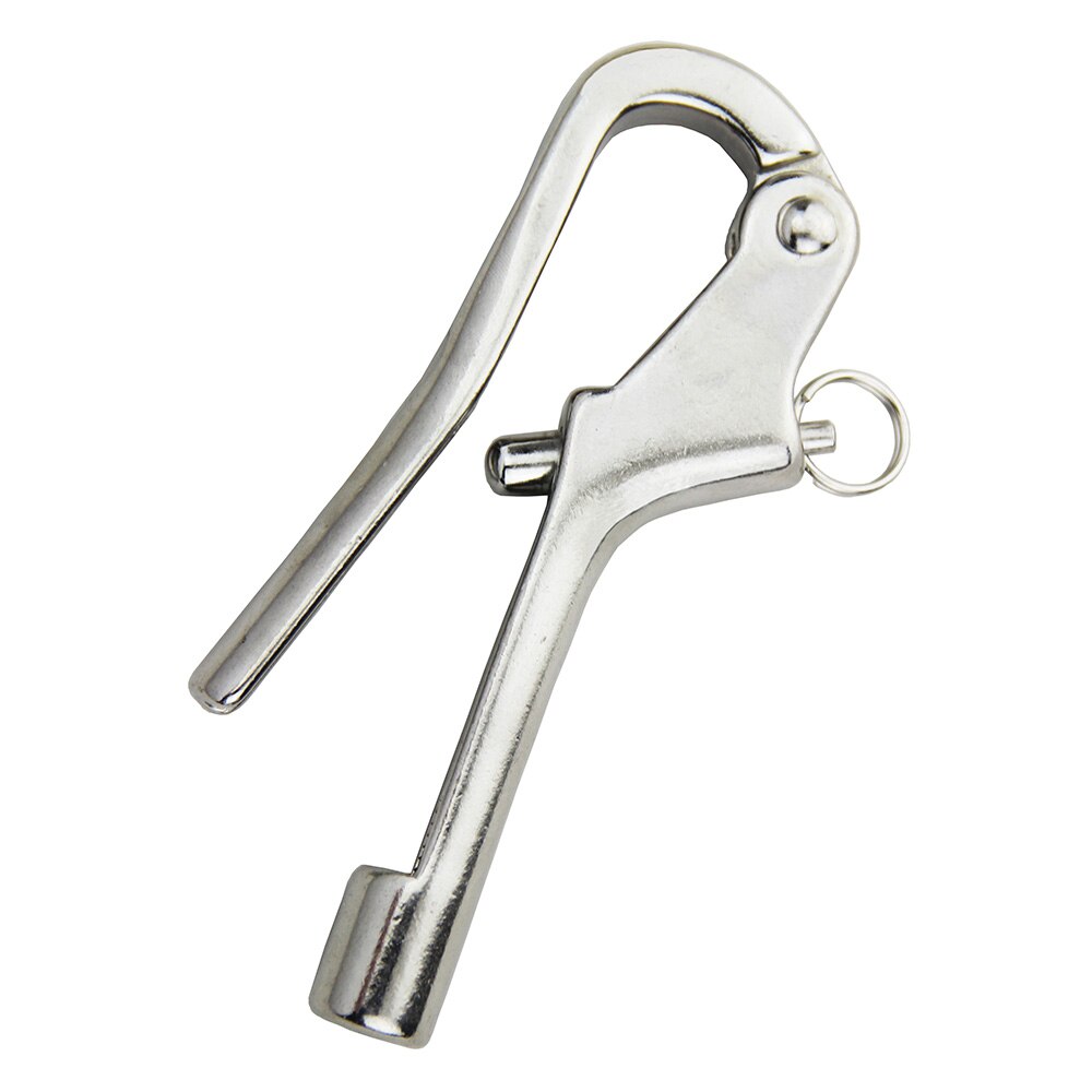 Neue 3&#39;&#39;/ 4&#39;&#39;/ 5&#39;&#39; Öffnende Pelikan Haken Schäkel 316 Edelstahl schnell Freisetzung Hand Schiene Geländer sup Gremium Zubehör