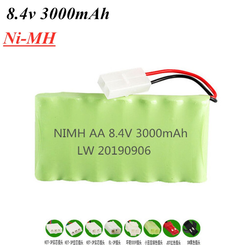 8.4v 3000mah Ni-MH Rechargeable Battery For Rc toy... – Vicedeal