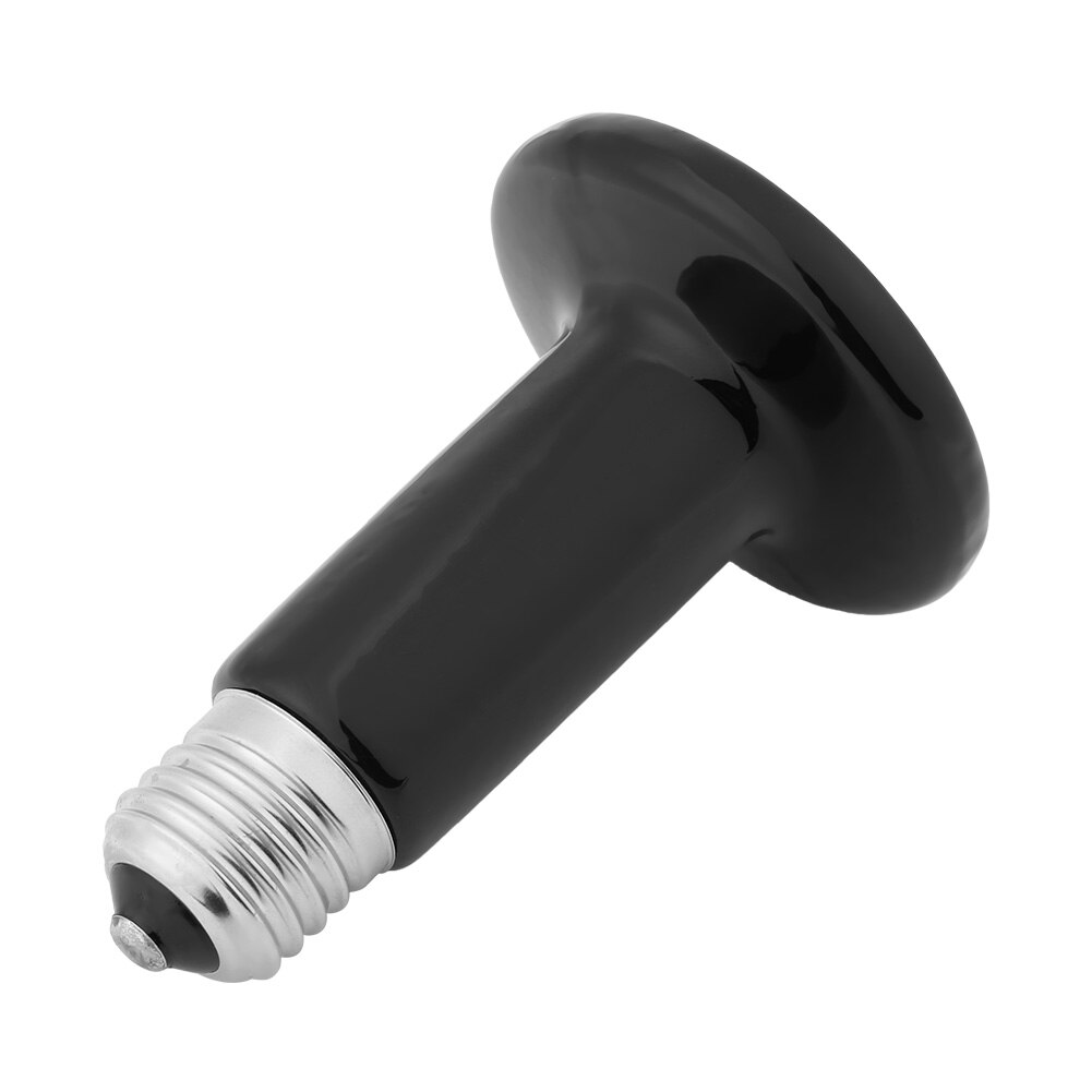 Heating Light Bulb 110V Infrared Emitter Heating Light Bulb Lamp Ceramic Heating Light Bulbs For Reptile Pet 100W