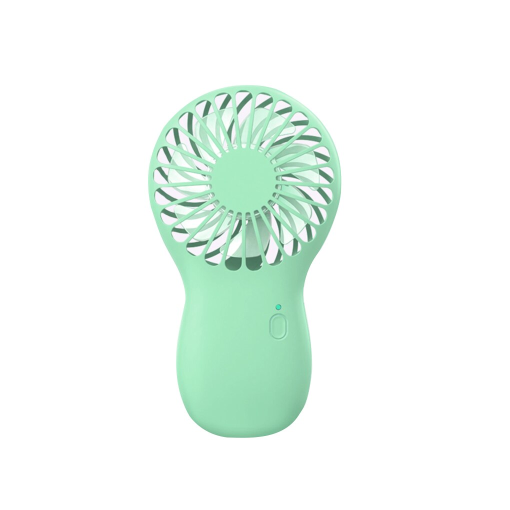 Mini Portable Electric Cooling Fan HandHeld Travel USB Rechargeable Cooling Fan Phone Holder: Dark Khaki