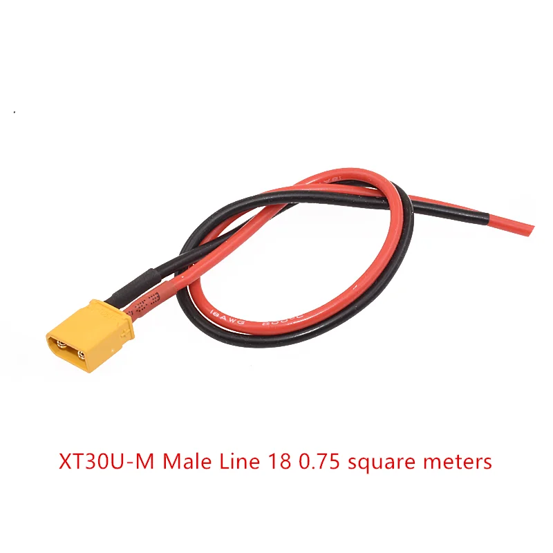 RC Batterij Oplader 18 AWG 16AWG 12AWG 10AWG XT60 XT90 EC5 Plug Mannelijke Vrouwelijke Verlengkabel Draad Connector 10 CM/20 CM/30 CM: Army Green / Lijn Connector