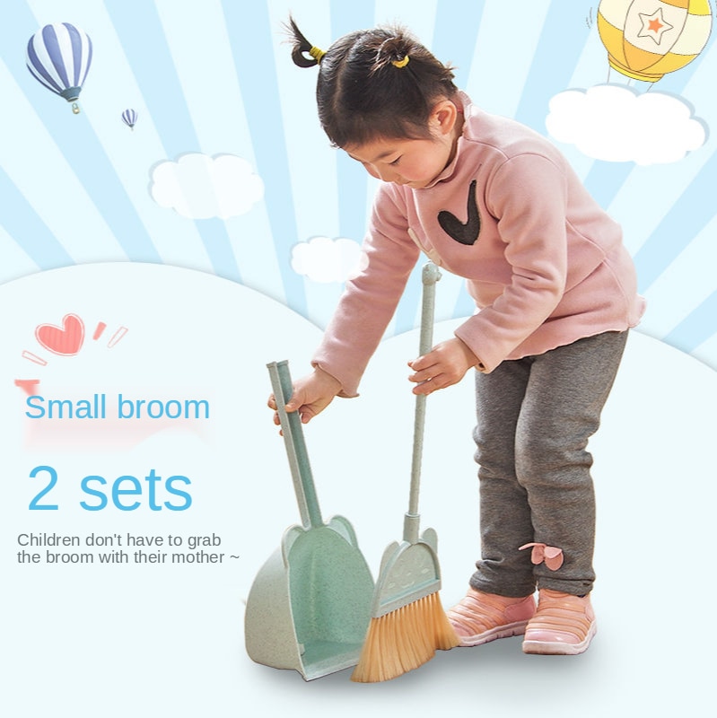 Children s Broom Dustpan Set Mini Baby House Clean. Grandado