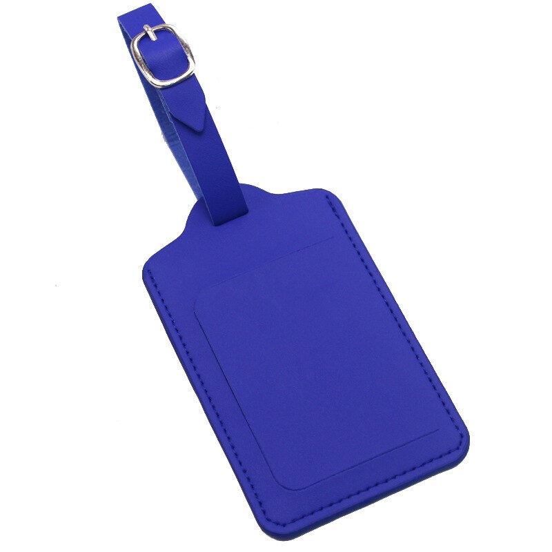 Hjkl mala de couro pu, etiqueta de bagagem para homens e mulheres, pingente de bagagem, acessórios de viagem, identificação, presente: F