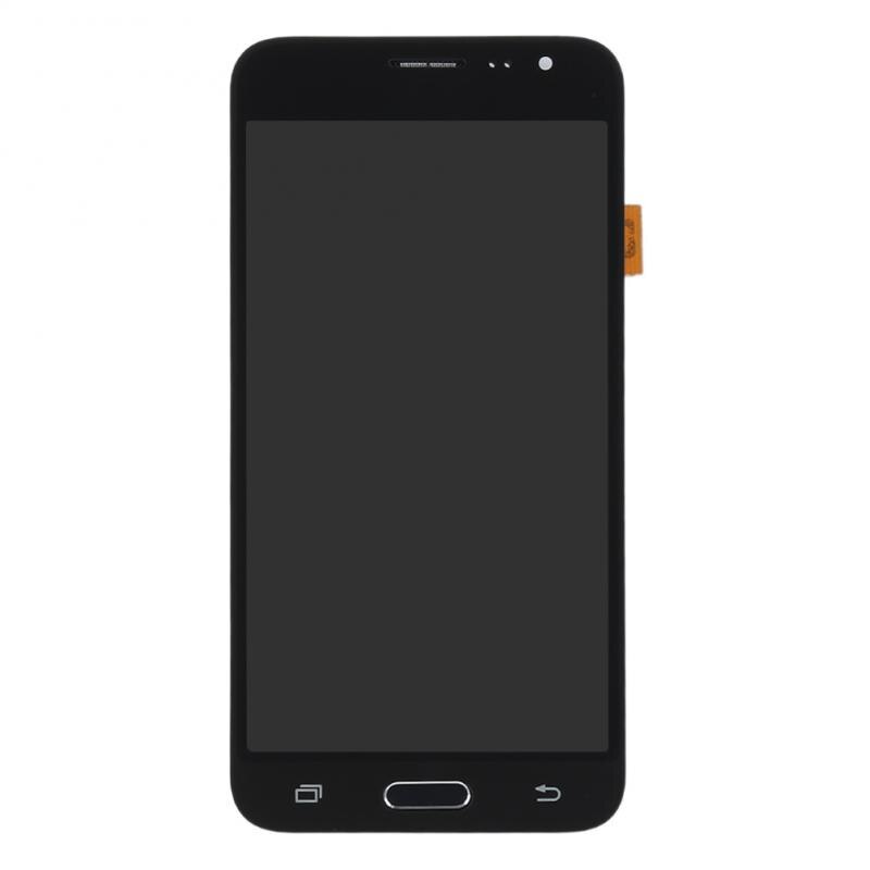 Lcd Touch Screen Voor Samsung Galaxy J3 J320 Met Frame Touch Screen Digitizer Mobiele Telefoon Reparatie Accessoires: Black