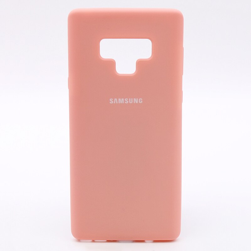 Samsung Note 9 Galaxy Note 9 Case 9 Clear Back Cover 360 Cute Luxury Shockproof Hard Protective PC Case Original Phone Cover: Pink