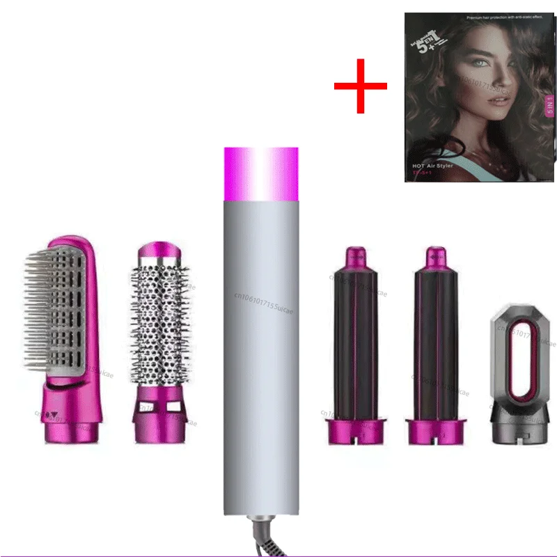 per Dyson Airwrap 5 in 1 asciugacapelli impostato pettine caldo ferro arricciacapelli professionale piastra per capelli strumento per lo messa in piega asciugacapelli per uso domestico: nero / Regno unito