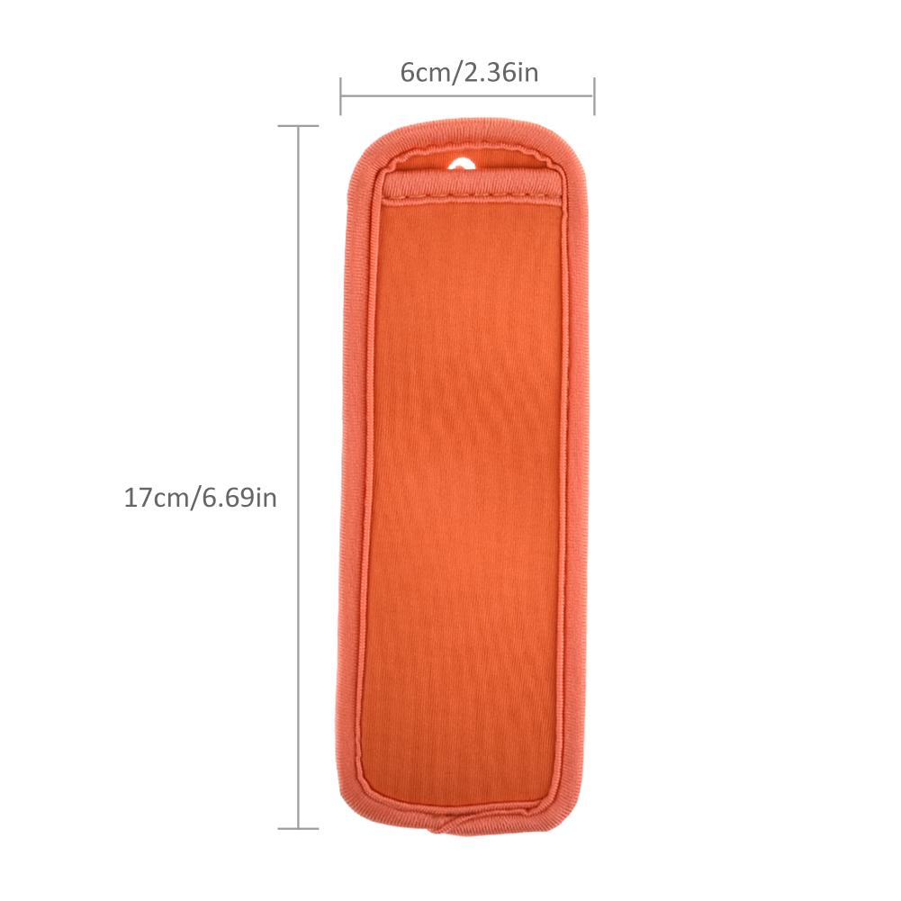 10 stks/set Kleurrijke Neopreen Popsicle Houder Vriezer Icy Pole Ice Lolly Sleeve Protector Voor Ijs Gereedschap Voor Party Supply