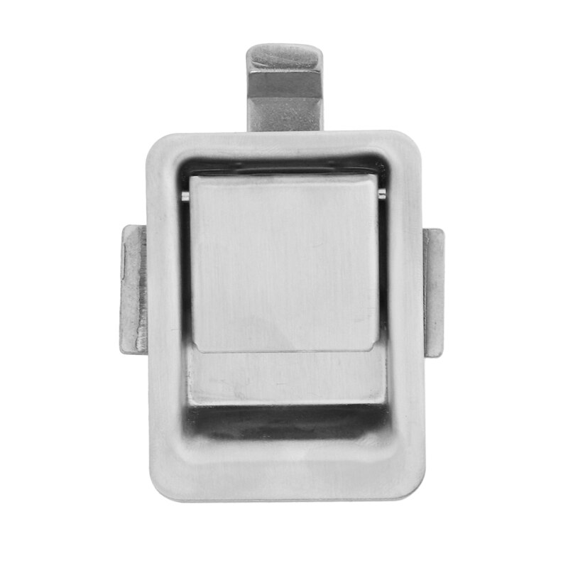 Stainless Steel Recessed Mounted Latch Mini Flush Mount Paddle Handle Lock for RV/Camper/Trailer/Cabinet/Tool Box Etc