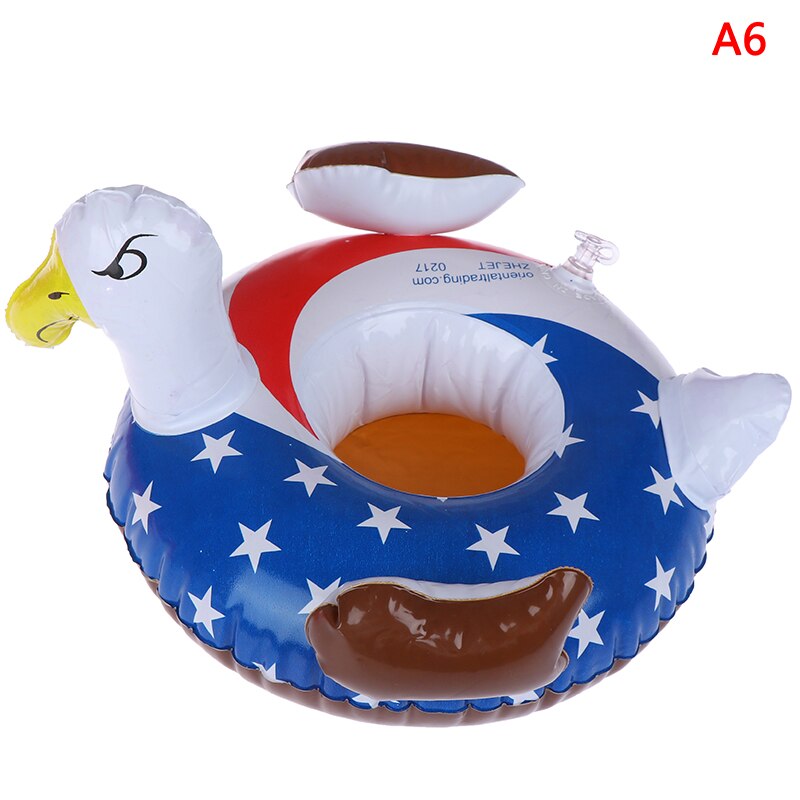 25 Types Pool Float Flamingo Drink Holder Inflatable Floating Swimming Pool Beach Party Swim Beverage Cup Holders: Chocolate