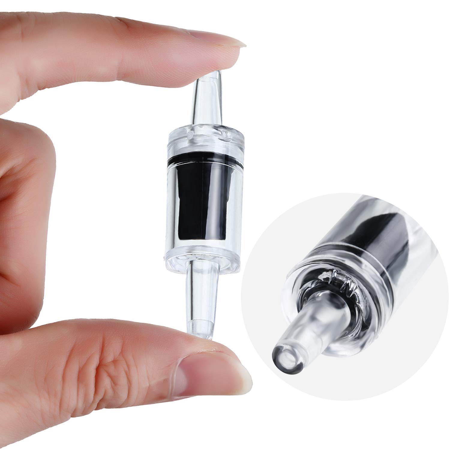 15 Pieces Air Pump Check Valves One Way Check Valve Device Fish Tank Aquarium Using