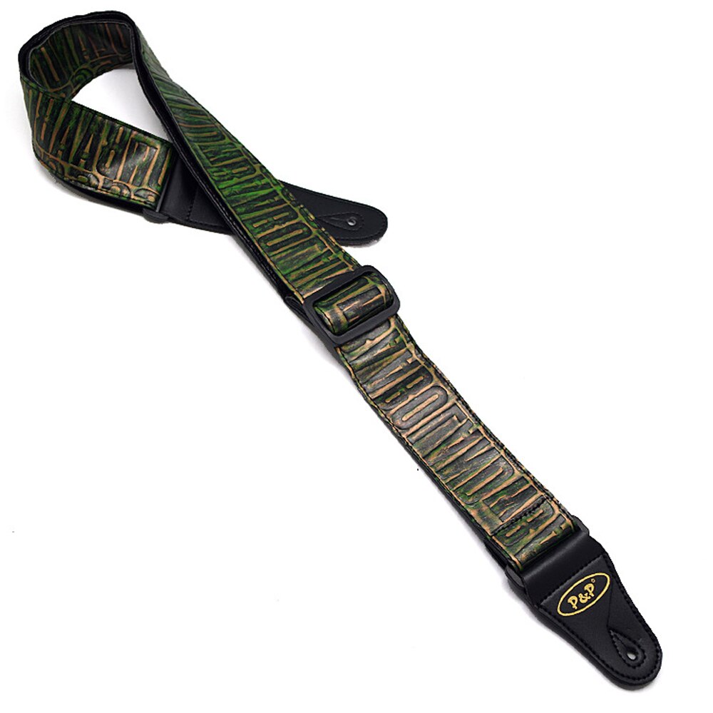 Metallic Kleuren Patroon Gitaarband Elektrische Gitaar Akoestische Gitaar Folk Gitaar Bas Strap