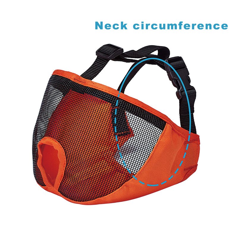 Korte Snuit Hond Muilkorf Masker Comfortabel Ademend Verstelbare Mesh Hond Muilkorf Voor Franse Bulldog Anti Stop Blaffen Levert