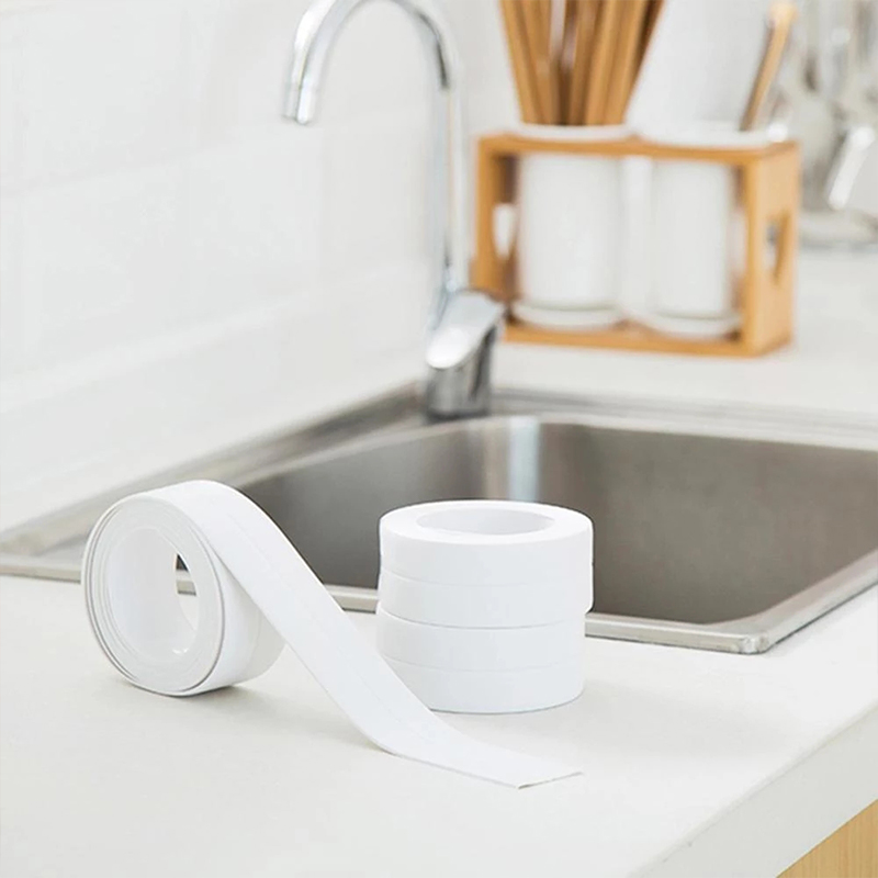Aanrecht Sterke Zelfklevende Tape Waterdicht Mouldproof Tape Anti-Vocht Sticker Badkamer Muur Hoek Lijn Sink Stickers