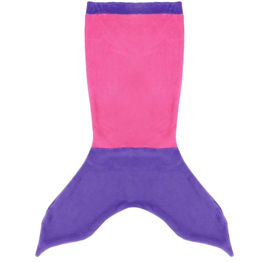 Flannel Fleece Mermaid Tail Blanket for Adult Children Teens Home Textile Sleepovers: Hot Pink Purple