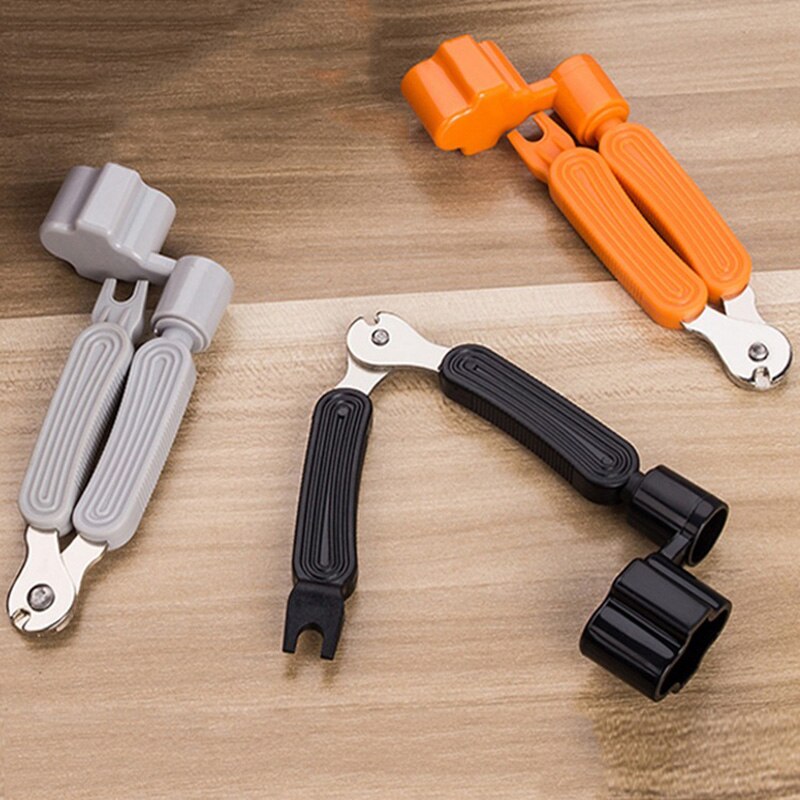 Newly Guitar Strings Changing Tool Pull Strings Cutter Coiler Multifunctional Tool