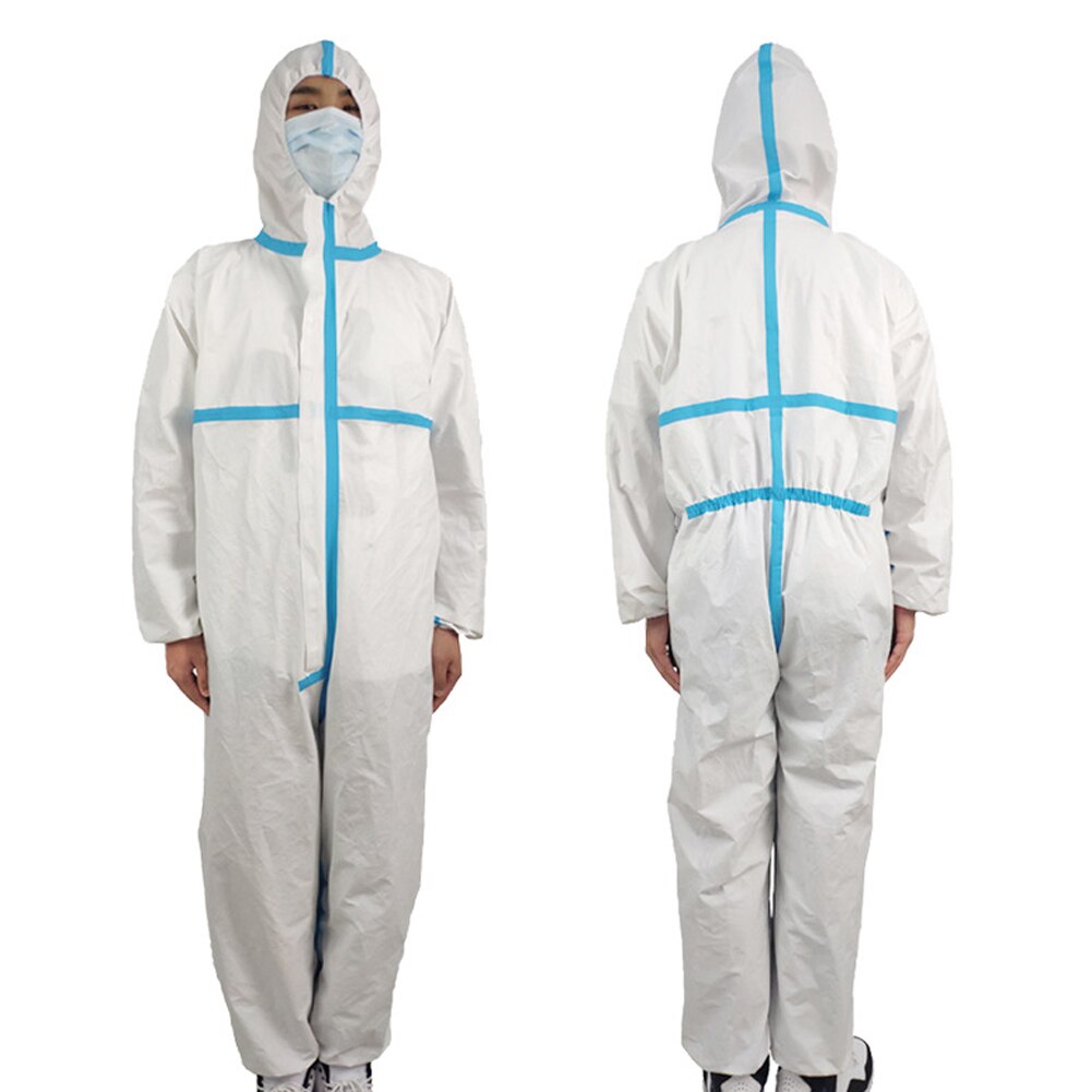 Professionele Wegwerp Beschermende Totale Pak Splashproof Water-Proof Lab Ziekenhuis Isolatie Kleding